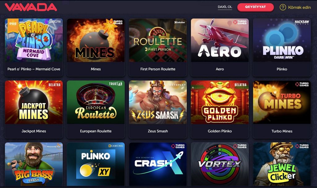 Vavada Casino - Отзывы и функции